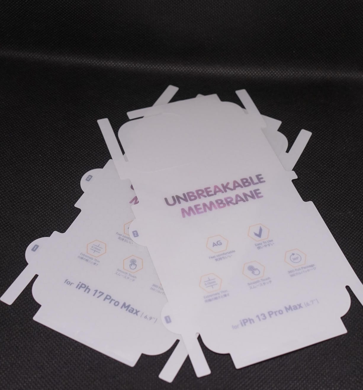 Unbreakable Membrane mate sheet for i phone series