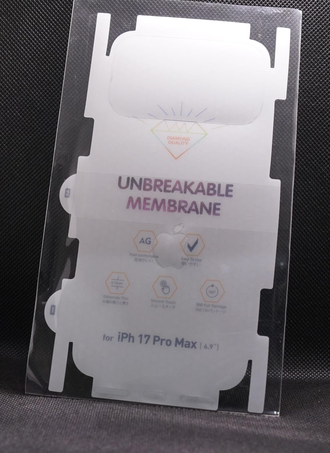 Unbreakable Membrane mate sheet for i phone series