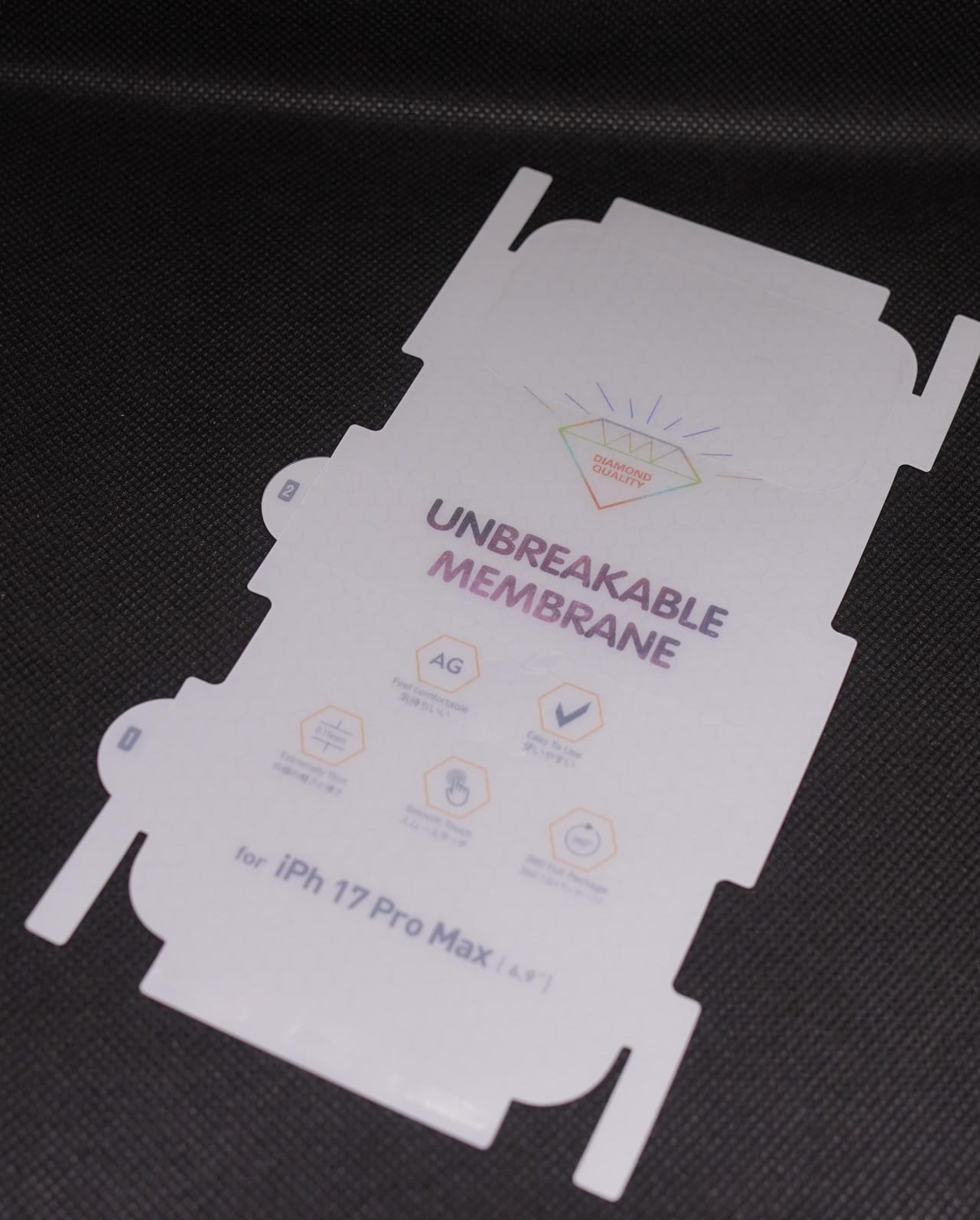 Unbreakable Membrane mate sheet for i phone series