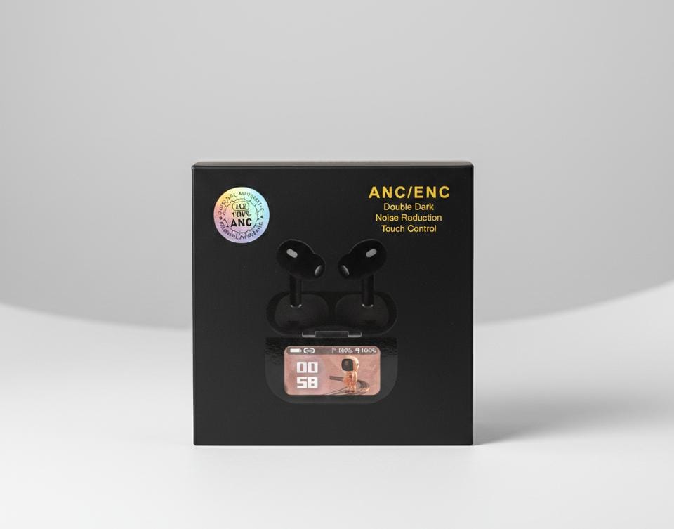 Pro 2 Display Air Buds | Smart Touch Case & Hi-Fi Audio