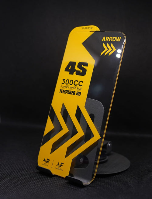 Arrow 300cc—a specialized, high-performance screen protector featuring a Borderless 4S screen protector